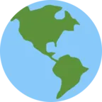 Earth Globe Americas